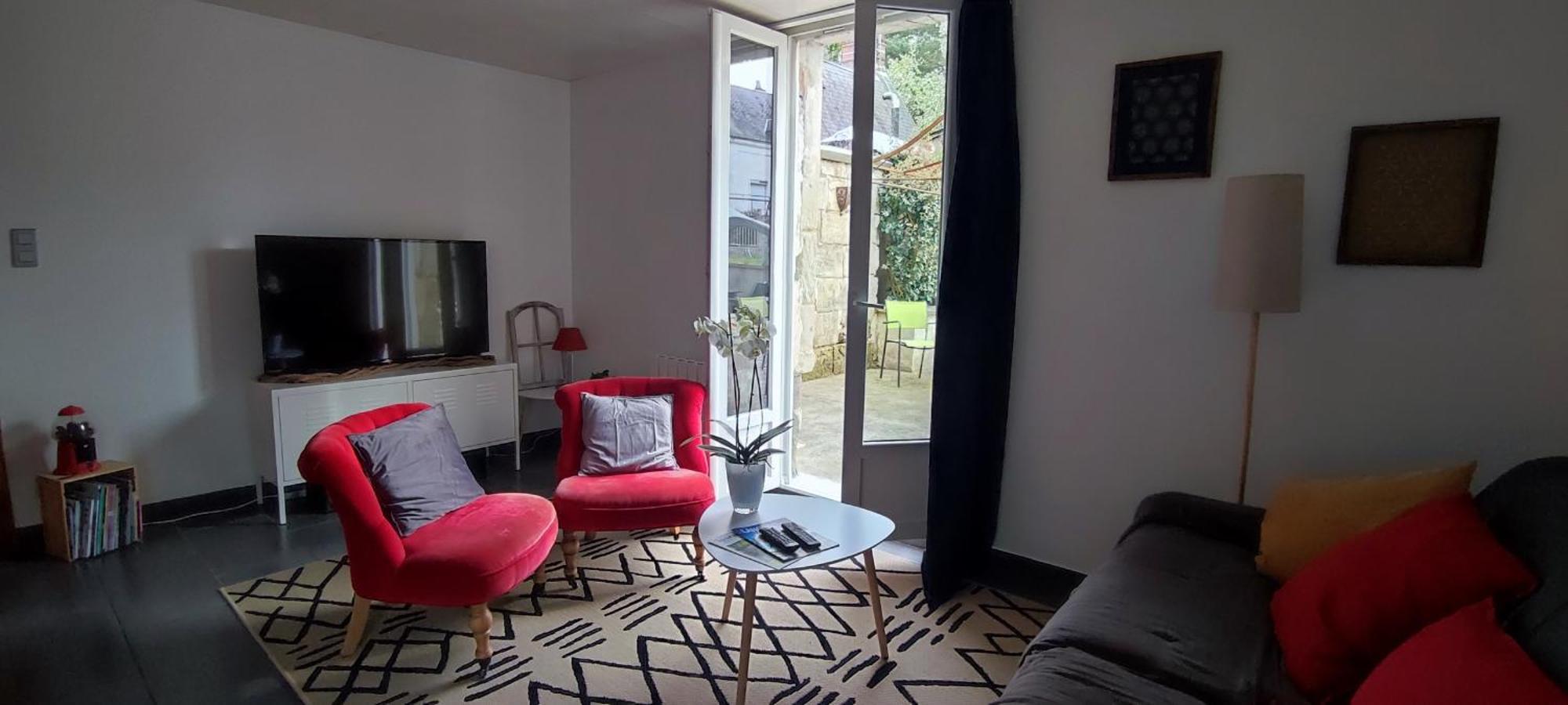 Le Petit Prieure Langeais Villa ภายนอก รูปภาพ
