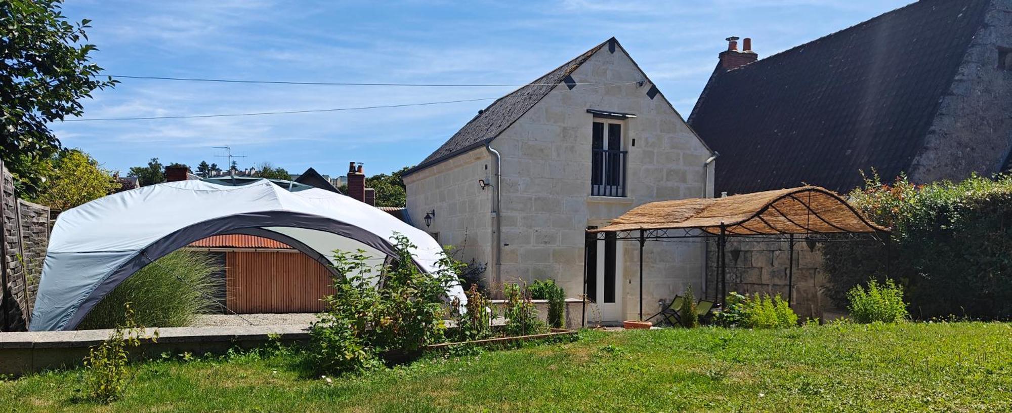 Le Petit Prieure Langeais Villa ภายนอก รูปภาพ